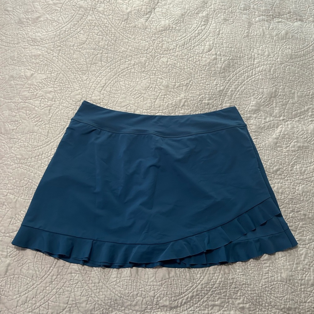 Lime Ricki Blue Swim Skirt